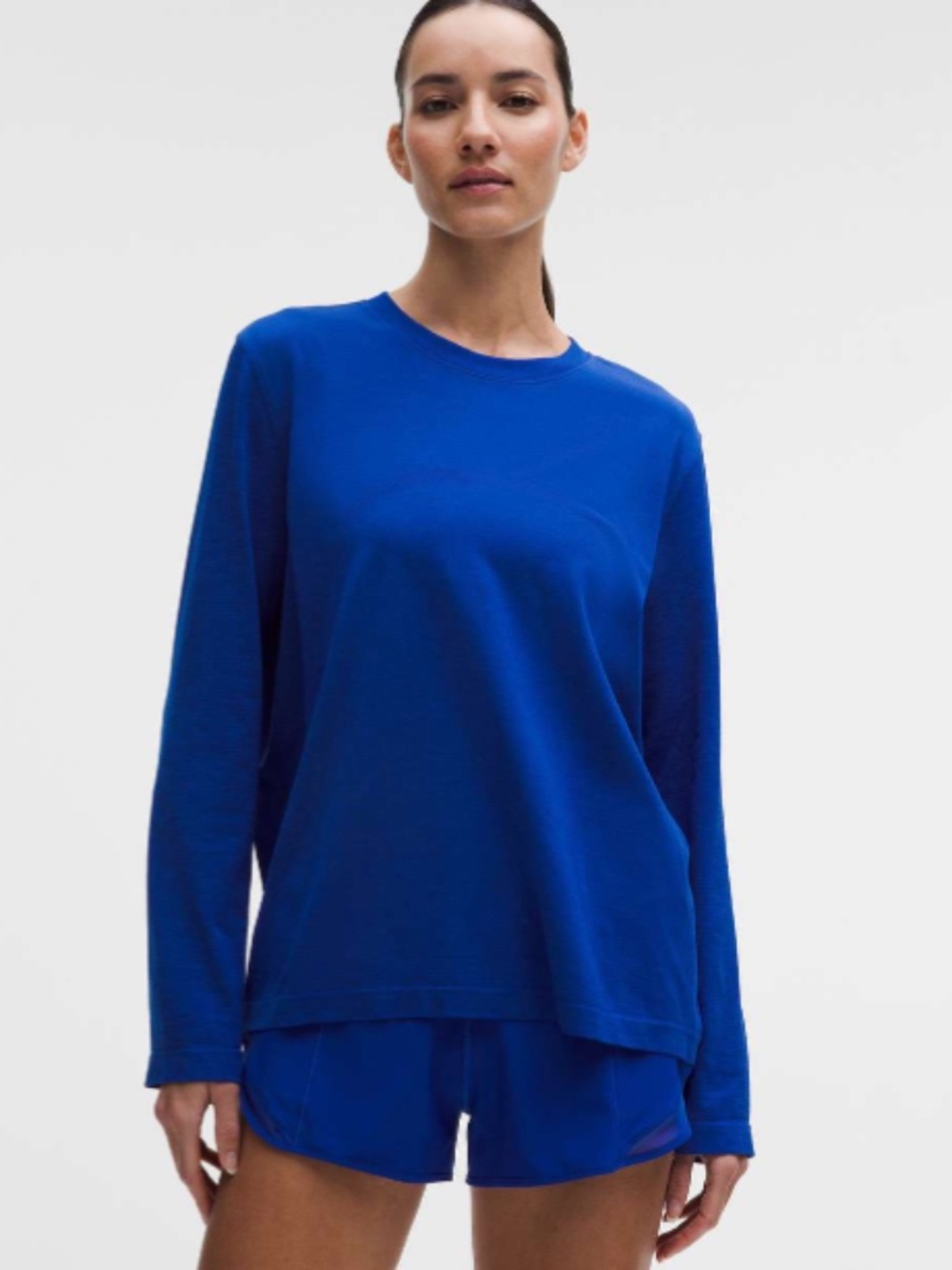 NWT Lululemon Swiftly Relaxed Long-Sleeve Shirt *Updated Fit Riverside Size 14